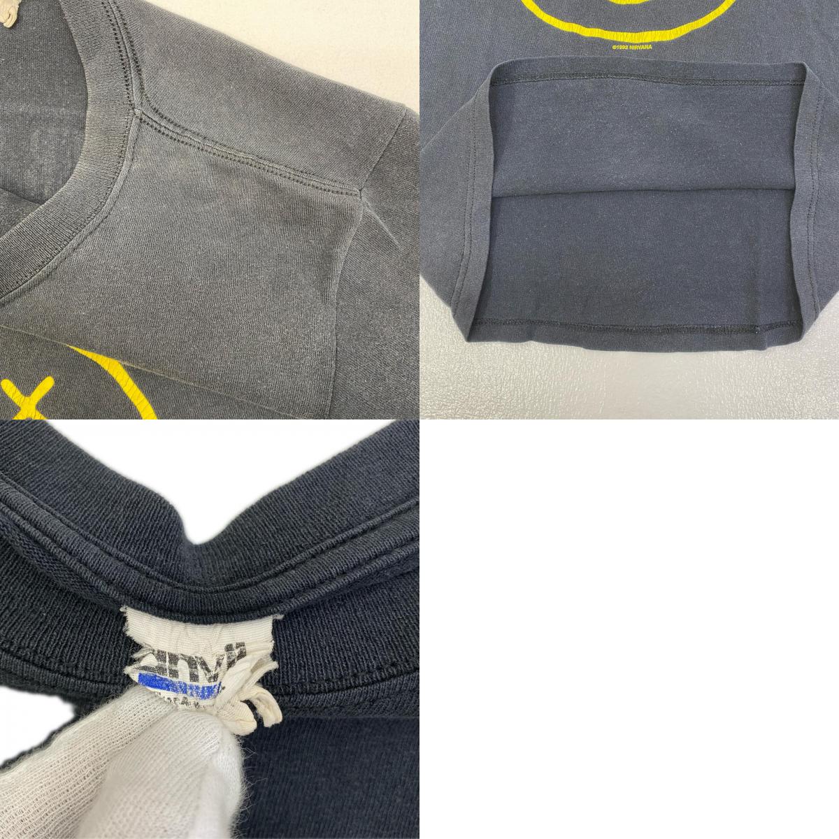 【中古】 nirvana:smile anvil 半袖Ｔシャツ ブラック【加古川店】