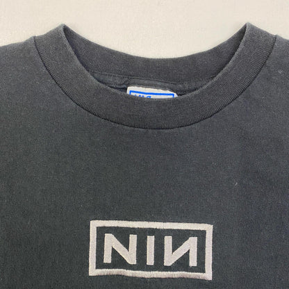 【中古】 nine inch nails:box log ls 1999-2000 all sport 半袖Ｔシャツ ブラック サイズ：M【加古川店】