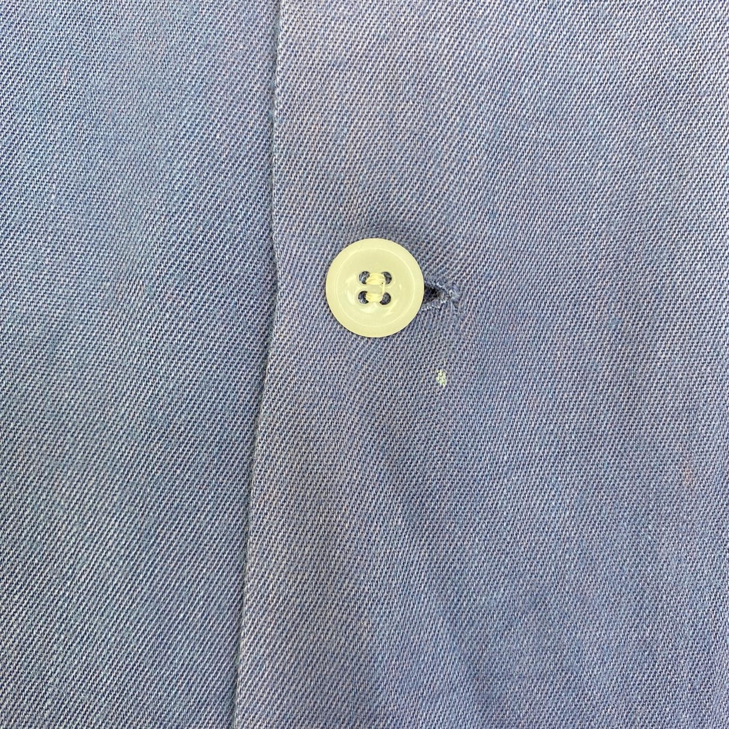 【中古】VINTAGE衣料 | ヴィンテージイリョウ rayon shirt 長袖シャツ ネイビー サイズ：S【加古川店】