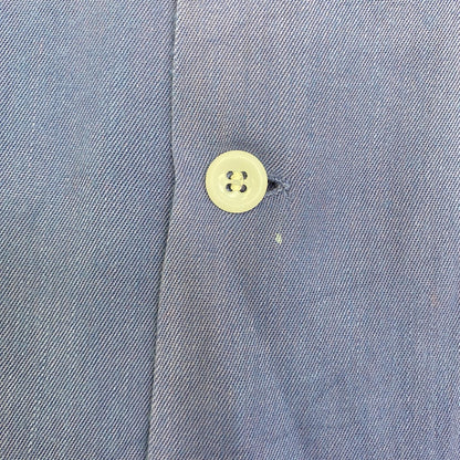 【中古】VINTAGE衣料 | ヴィンテージイリョウ rayon shirt 長袖シャツ ネイビー サイズ：S【加古川店】