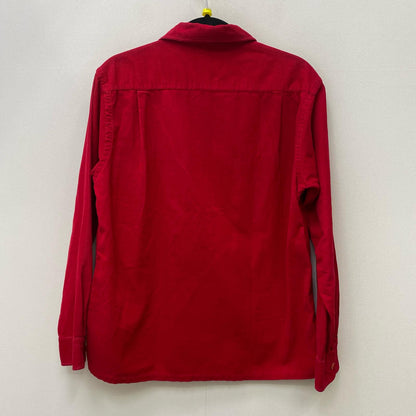 【中古】VINTAGE衣料 | ヴィンテージイリョウ alexander's:corduroy cotton shirt 長袖シャツ レッド サイズ：M【加古川店】