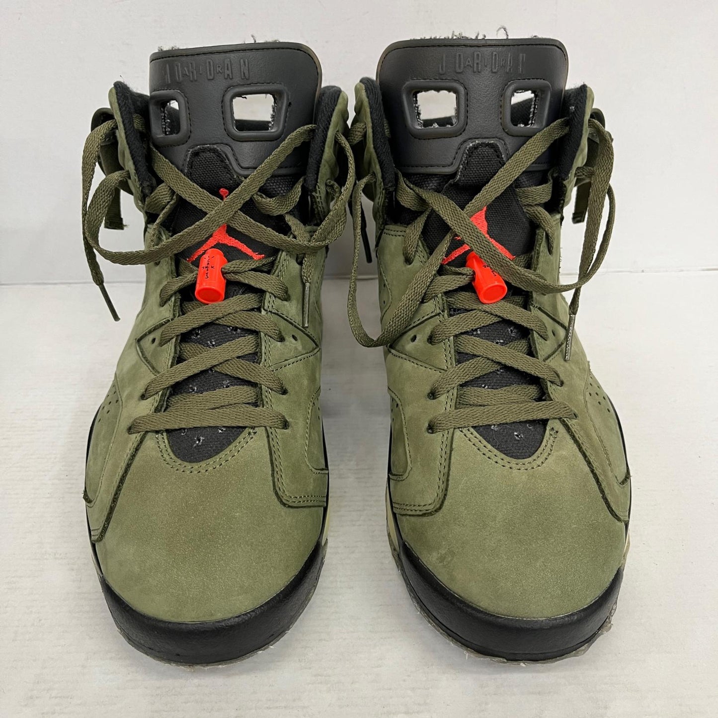 【中古】NIKE | ナイキ TravisScott×AirJordan6Retro'Medium Olive' スニーカー CN1084-200 カーキ 29cm【加古川店】