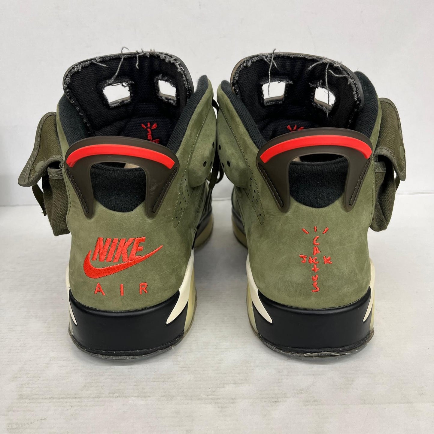 【中古】NIKE | ナイキ TravisScott×AirJordan6Retro'Medium Olive' スニーカー CN1084-200 カーキ 29cm【加古川店】