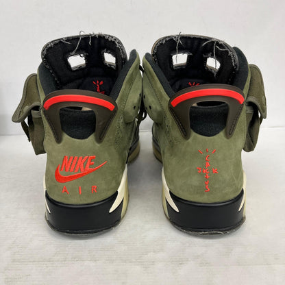 【中古】NIKE | ナイキ TravisScott×AirJordan6Retro'Medium Olive' スニーカー CN1084-200 カーキ 29cm【加古川店】