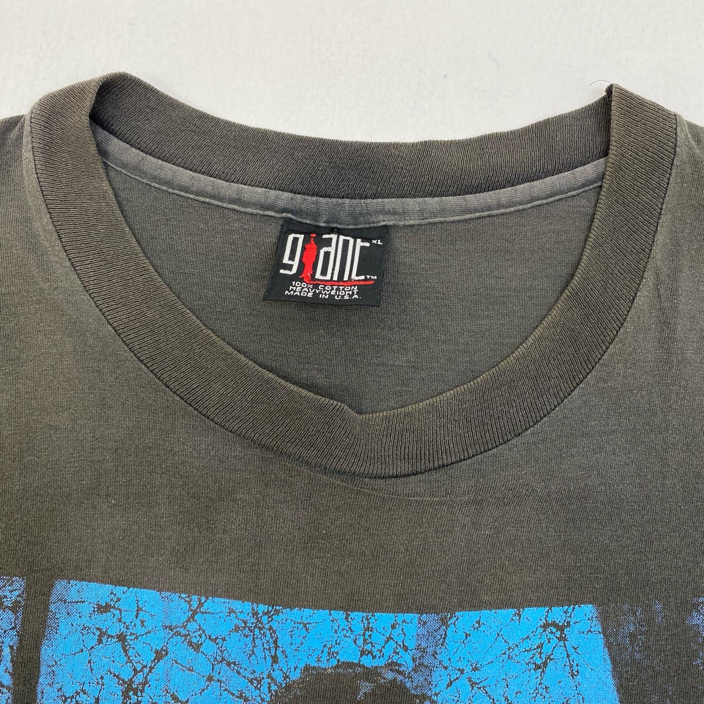 【中古】 STEVE VAI・giant 半袖Ｔシャツ チャコールグレー サイズ：XL【加古川店】
