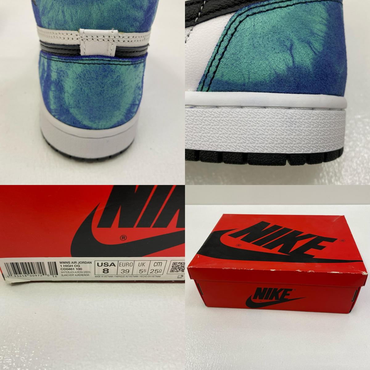 【中古】NIKE | ナイキ Women's Air Jordan 1 High OG スニーカー CD0461-100 ブルー 25cm【加古川店】