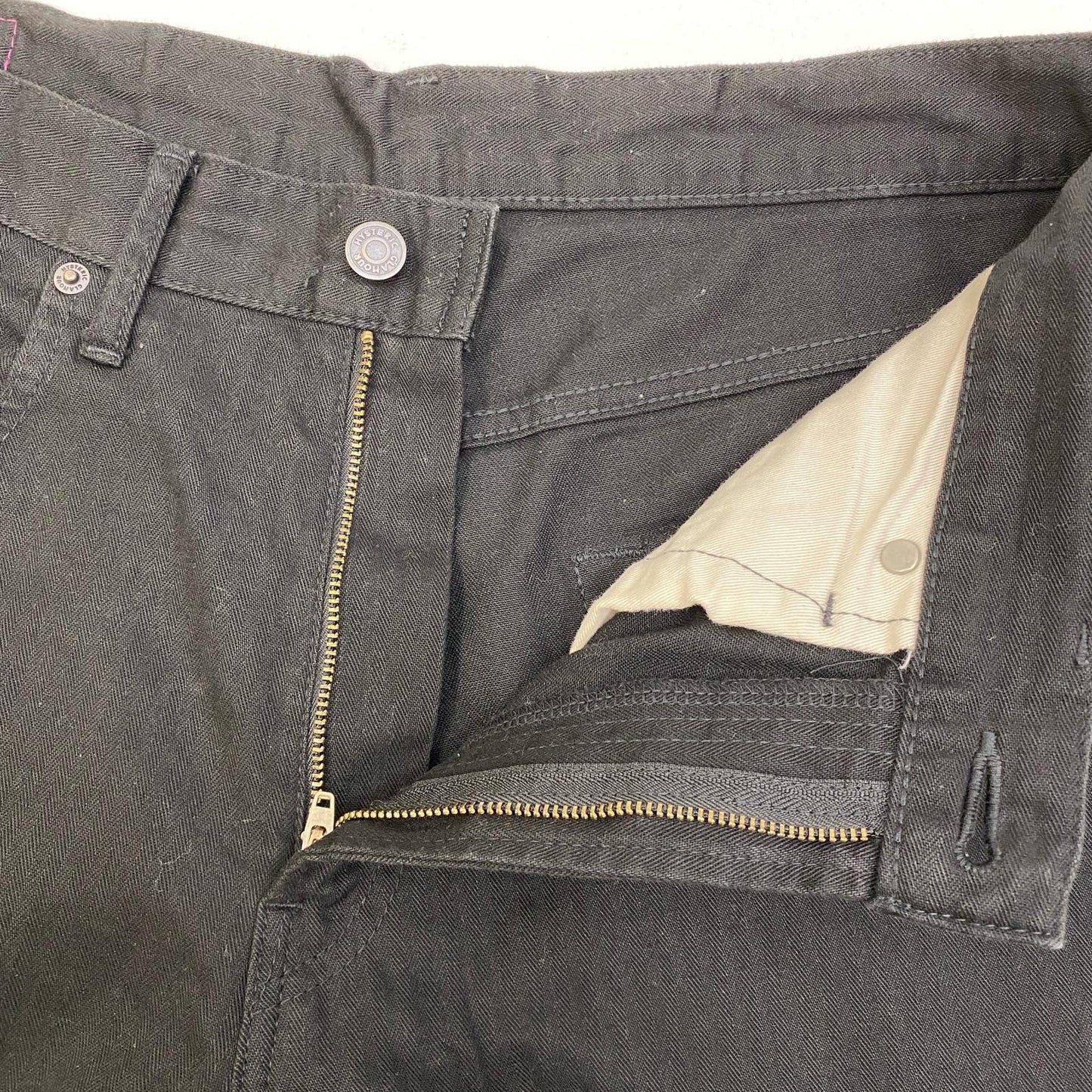 【中古】HYSTERIC GLAMOUR | ヒステリックグラマー ルーズストレートパンツ パンツ 02241AP21 ブラック サイズ：M【加古川店】