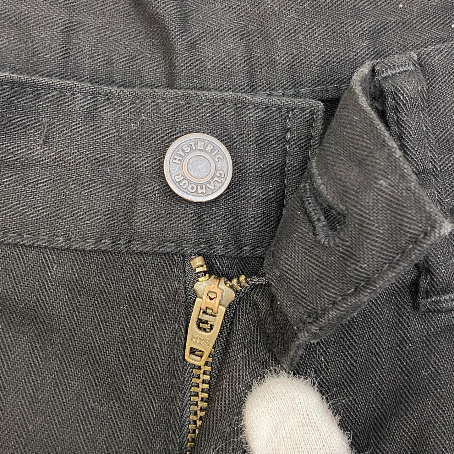 【中古】HYSTERIC GLAMOUR | ヒステリックグラマー ルーズストレートパンツ パンツ 02241AP21 ブラック サイズ：M【加古川店】