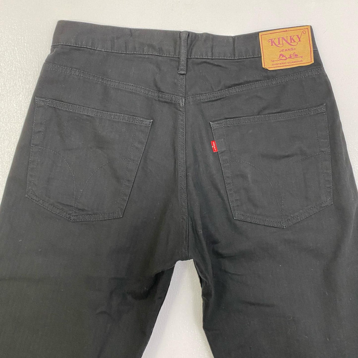【中古】HYSTERIC GLAMOUR | ヒステリックグラマー ルーズストレートパンツ パンツ 02241AP21 ブラック サイズ：M【加古川店】