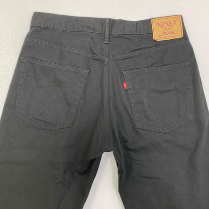 【中古】HYSTERIC GLAMOUR | ヒステリックグラマー ルーズストレートパンツ パンツ 02241AP21 ブラック サイズ：M【加古川店】