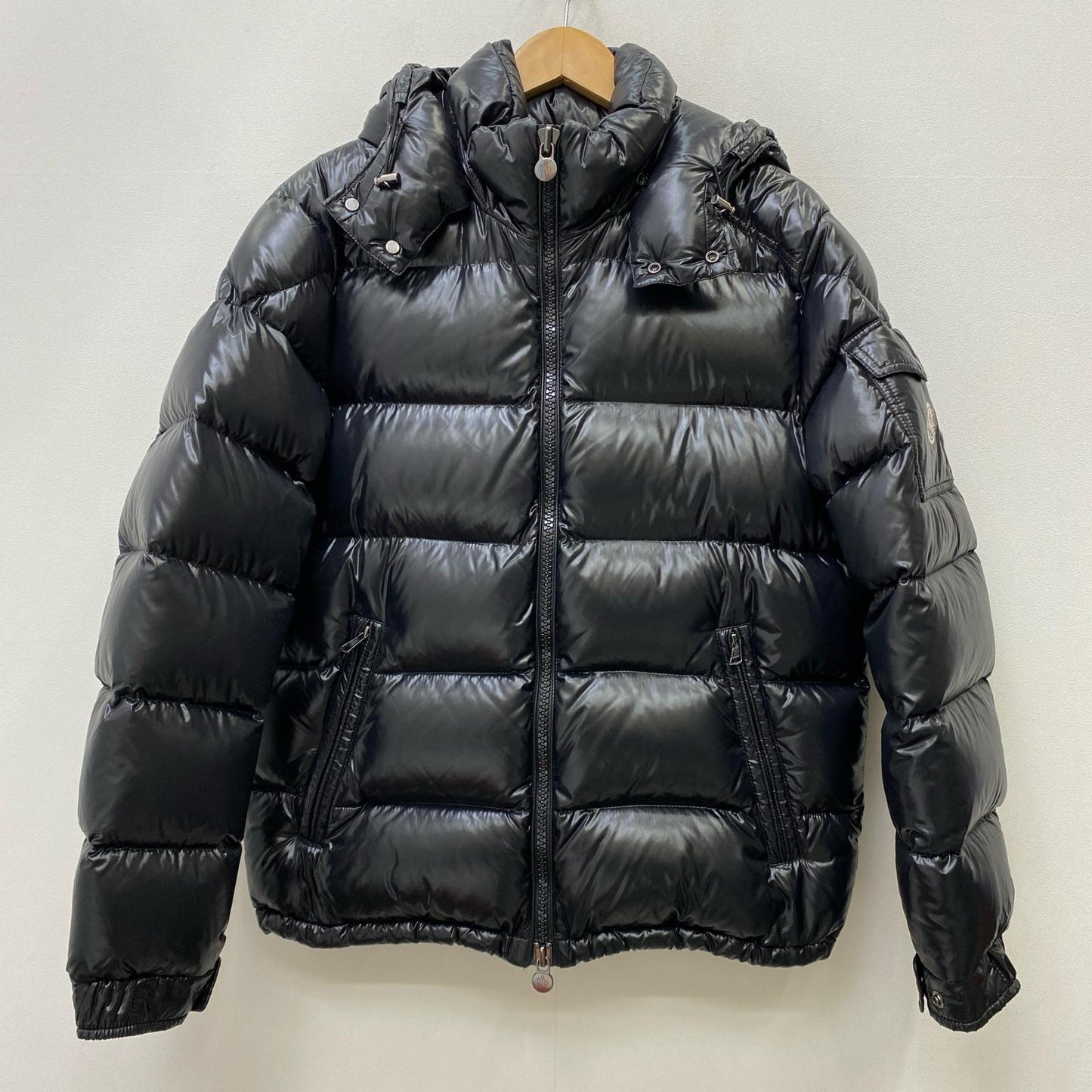 【中古】MONCLER | モンクレール maya giubbotto 国内正規品 ダウンジャケット B209140396605 ブラック サイズ：3【加古川店】