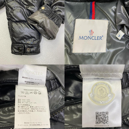 【中古】MONCLER | モンクレール maya giubbotto 国内正規品 ダウンジャケット B209140396605 ブラック サイズ：3【加古川店】