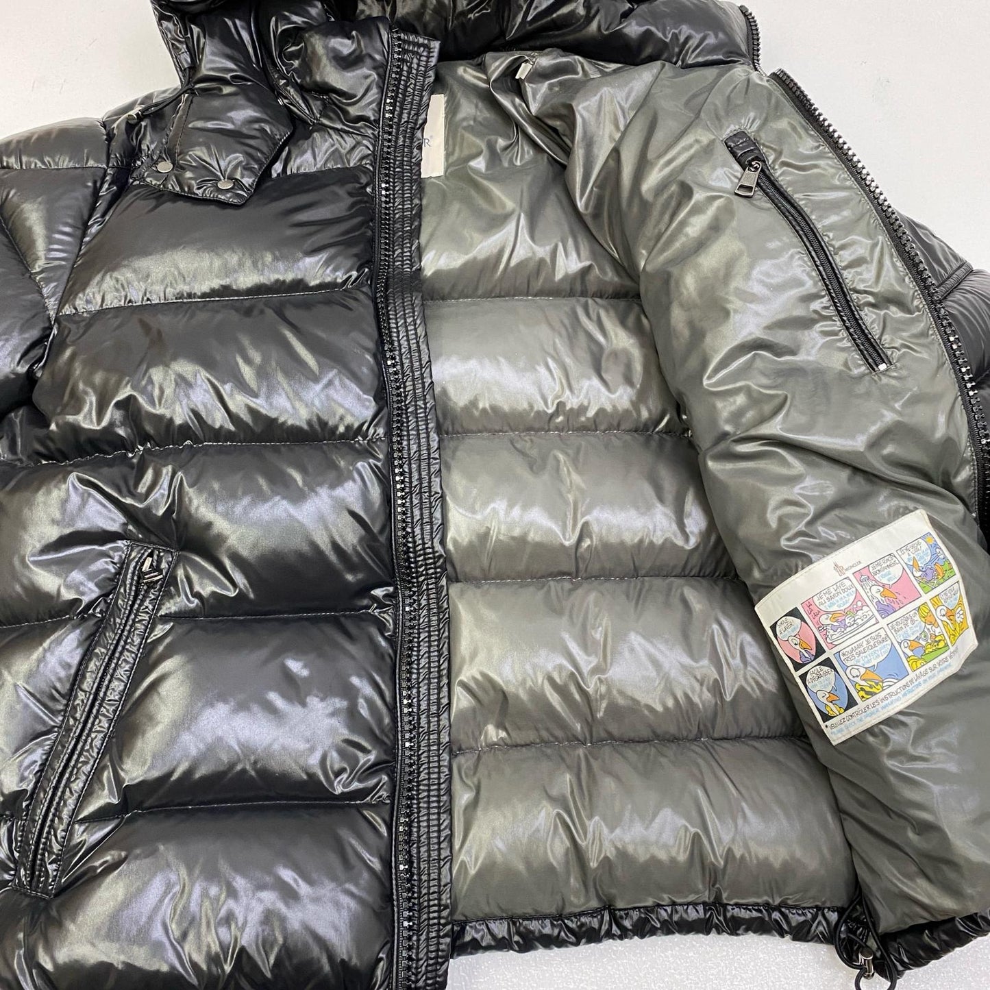 【中古】MONCLER | モンクレール maya giubbotto 国内正規品 ダウンジャケット B209140396605 ブラック サイズ：3【加古川店】