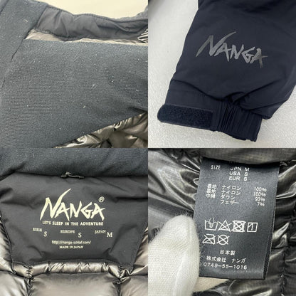 【中古】NANGA | ナンガ MOUNTAIN BELAY COAT ダウンジャケット ブラック サイズ：S【加古川店】