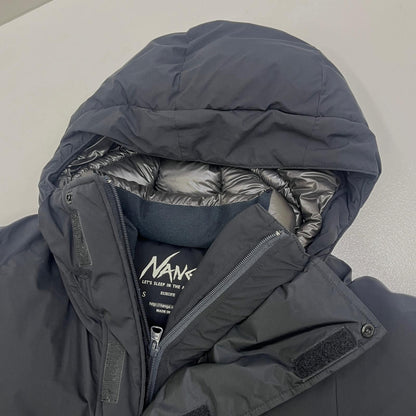 【中古】NANGA | ナンガ MOUNTAIN BELAY COAT ダウンジャケット ブラック サイズ：S【加古川店】