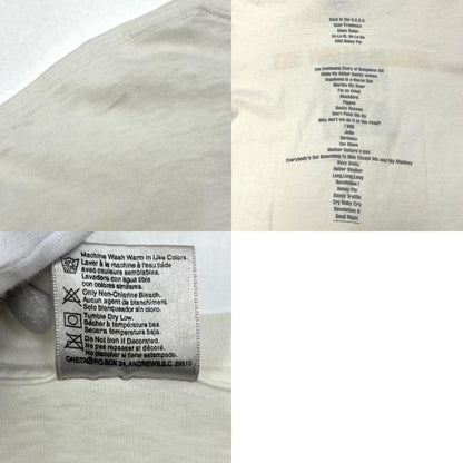 【中古】 the beatles:the white album 半袖Ｔシャツ ホワイト サイズ：L【加古川店】