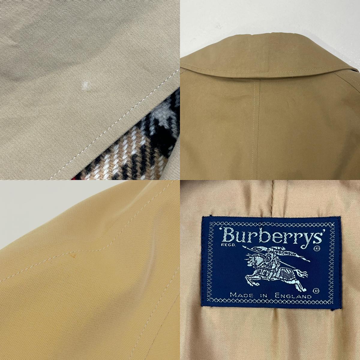 【中古】Burberry's | バーバリーズ ノバチェックライナー付き ステンカラーコート ステンカラーコート C96B ベージュ【加古川店】