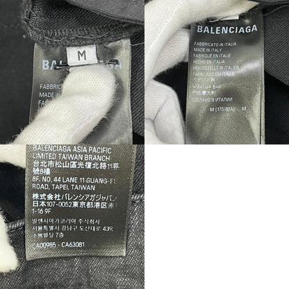 【中古】BALENCIAGA | バレンシアガ Drawstring Baggy Jeans デニムパンツ 786643 ブラック サイズ：M【加古川店】