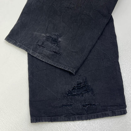 【中古】BALENCIAGA | バレンシアガ Drawstring Baggy Jeans デニムパンツ 786643 ブラック サイズ：M【加古川店】
