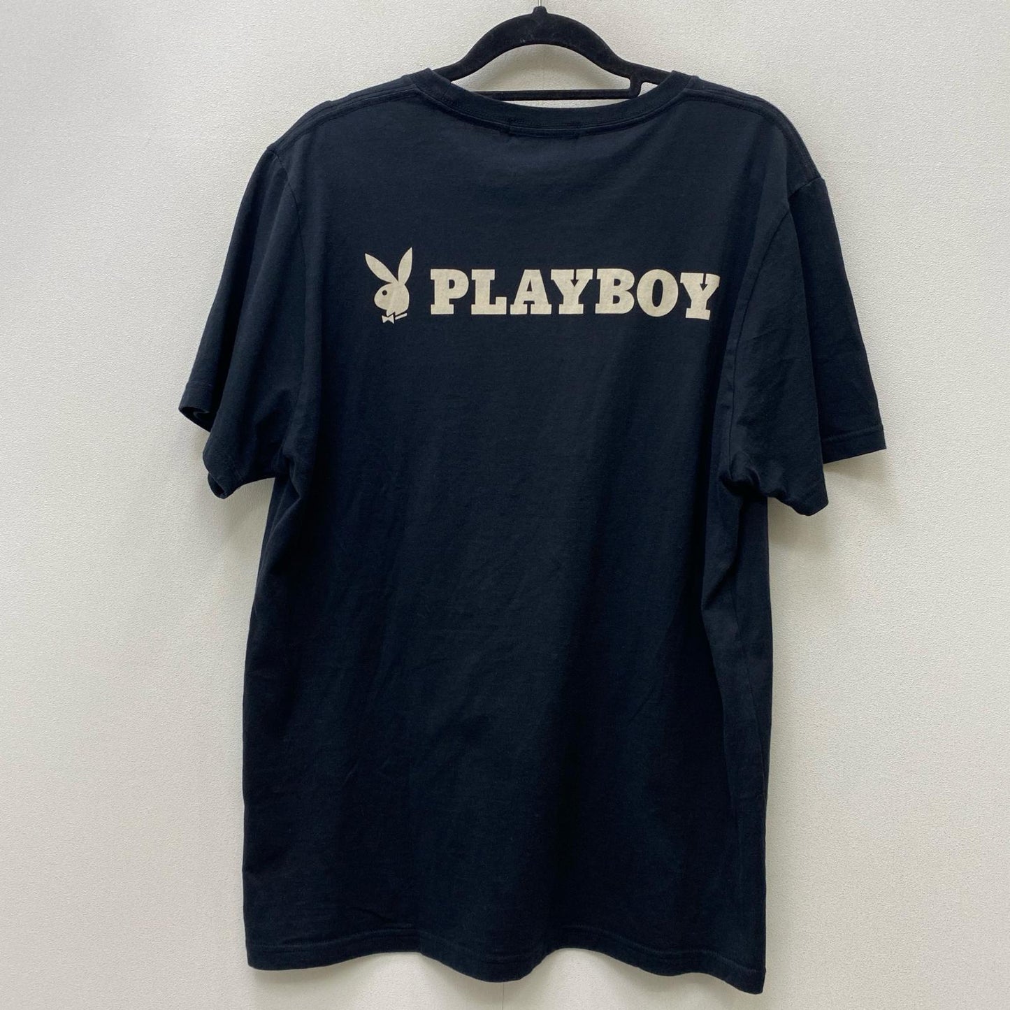 【中古】HYSTERIC GLAMOUR | ヒステリックグラマー ×PLAYBOY 半袖Ｔシャツ 1263CT01 ブラック サイズ：L【加古川店】