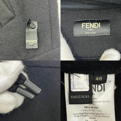 【中古】FENDI | フェンディ モンスター パーカー ブラック サイズ：46【加古川店】