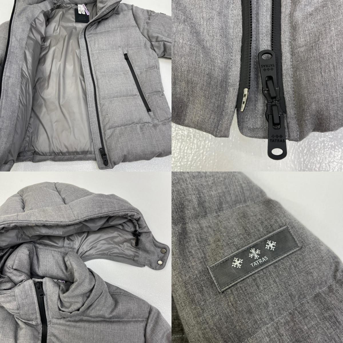 【中古】TATRAS | タトラス AGORDO ダウンジャケット MTKE22A4148-D グレー サイズ：2【加古川店】