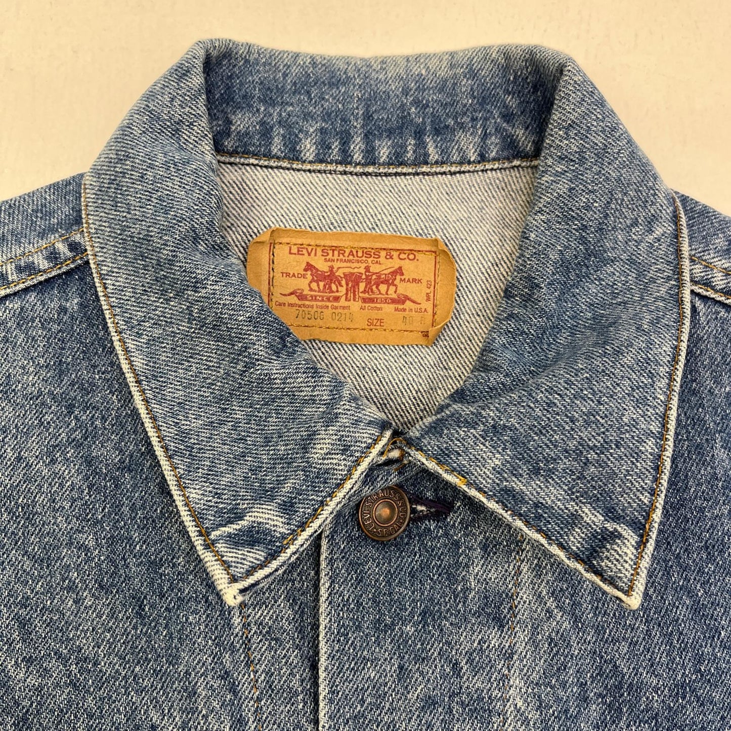 【中古】Levi's | リーバイス USA製 デニム 70506-0214 インディゴ サイズ：40【加古川店】