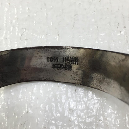 【中古】NAVAJO（ナバホ族） | ナバホゾク TOM HAWK 3ライン バングル【加古川店】