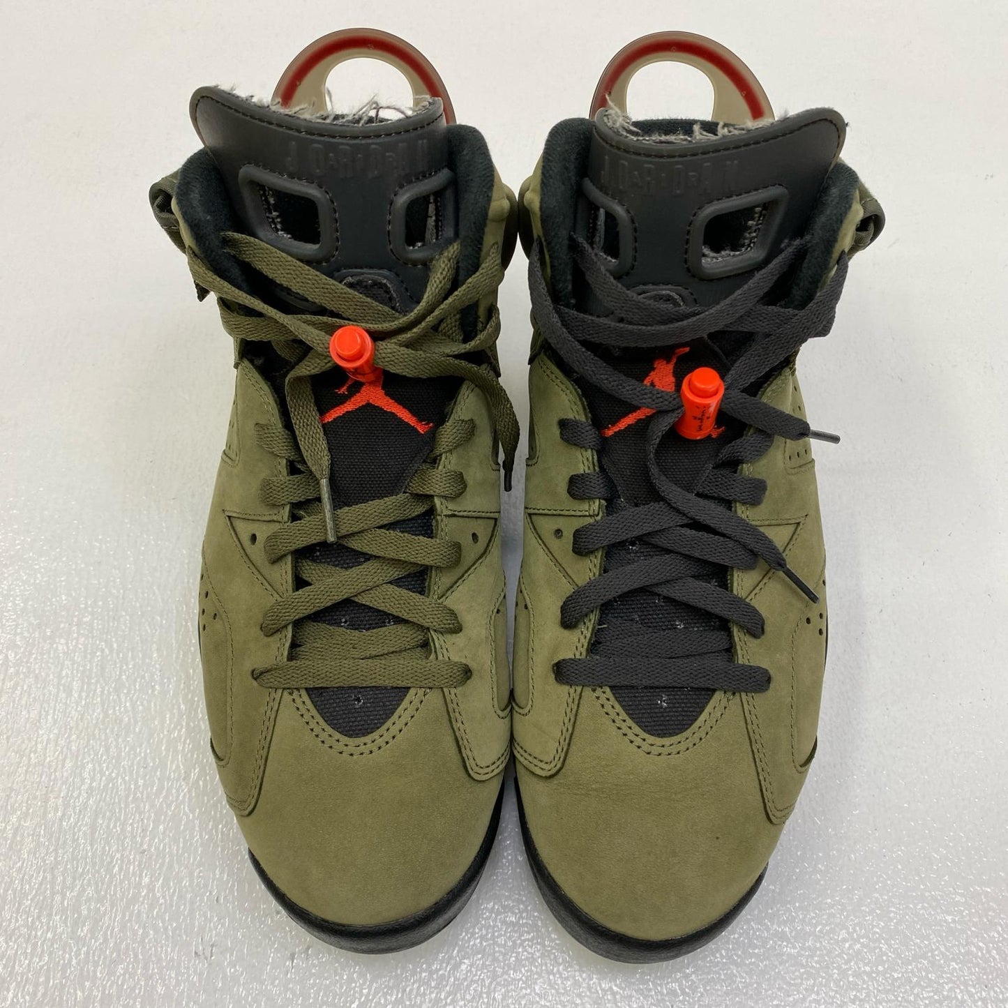 【中古】NIKE | ナイキ Travis Scott×Air Jordan 6 Retro 'Medium Olive' スニーカー CN1084-200 カーキ 27cm【加古川店】