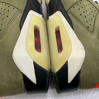 【中古】NIKE | ナイキ Travis Scott×Air Jordan 6 Retro 'Medium Olive' スニーカー CN1084-200 カーキ 27cm【加古川店】