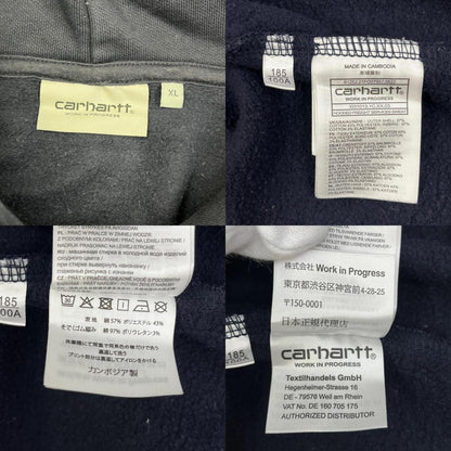 【中古】Carhartt WIP | カーハートダブリューアイピー Freight Services パーカー ネイビー サイズ：XL【加古川店】
