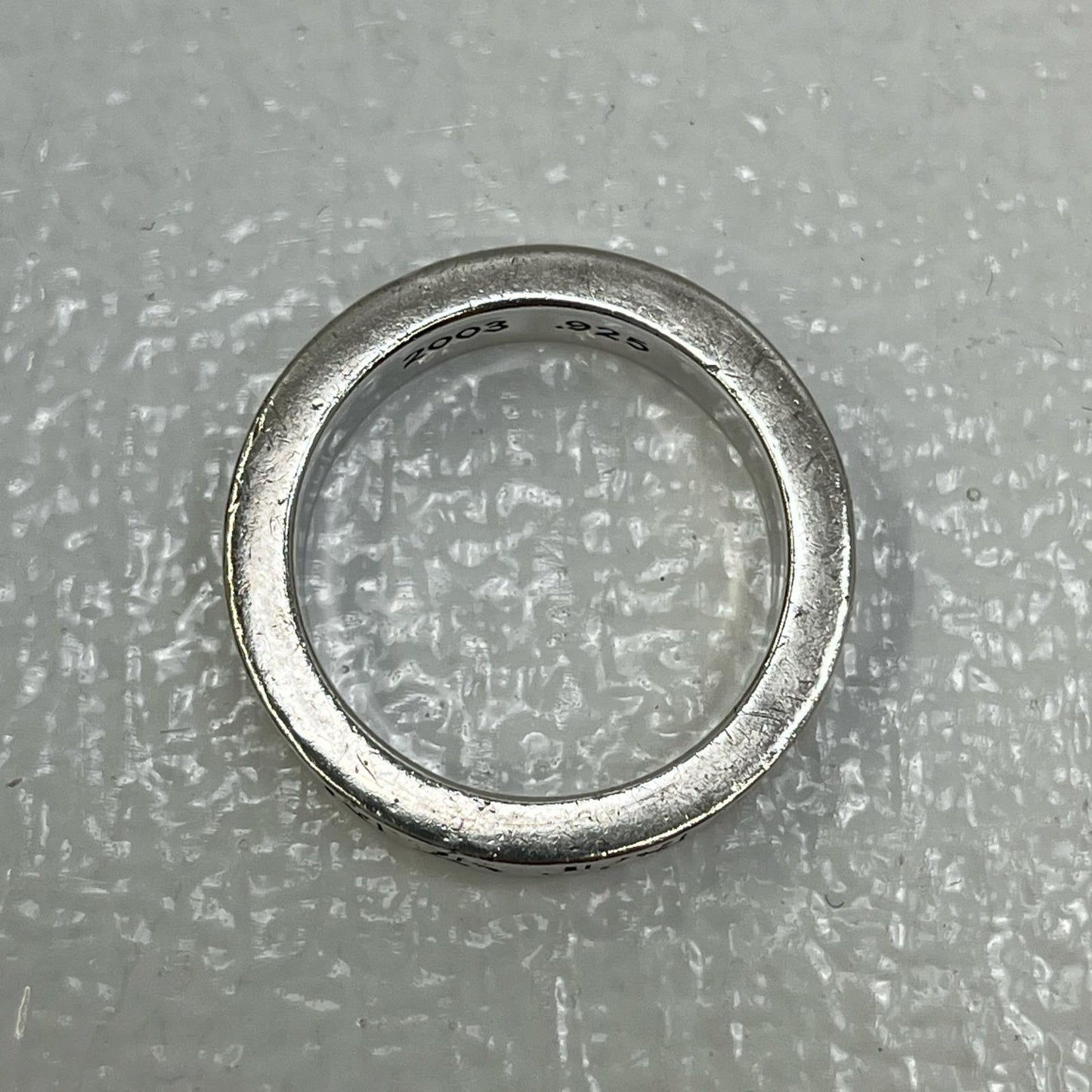 【中古】CHROME HEARTS | クロムハーツ SPACER 6MM FUCK YOU リング・指輪 シルバー【加古川店】