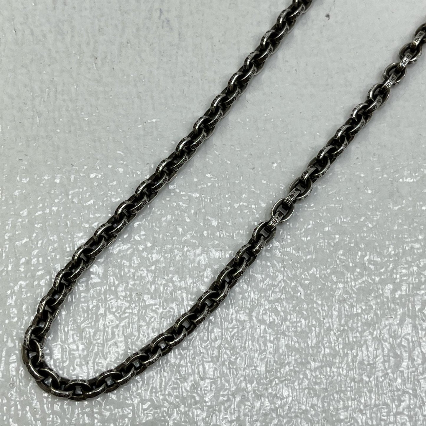 【中古】CHROME HEARTS | クロムハーツ PAPER CHAIN 24 ネックレス シルバー【加古川店】