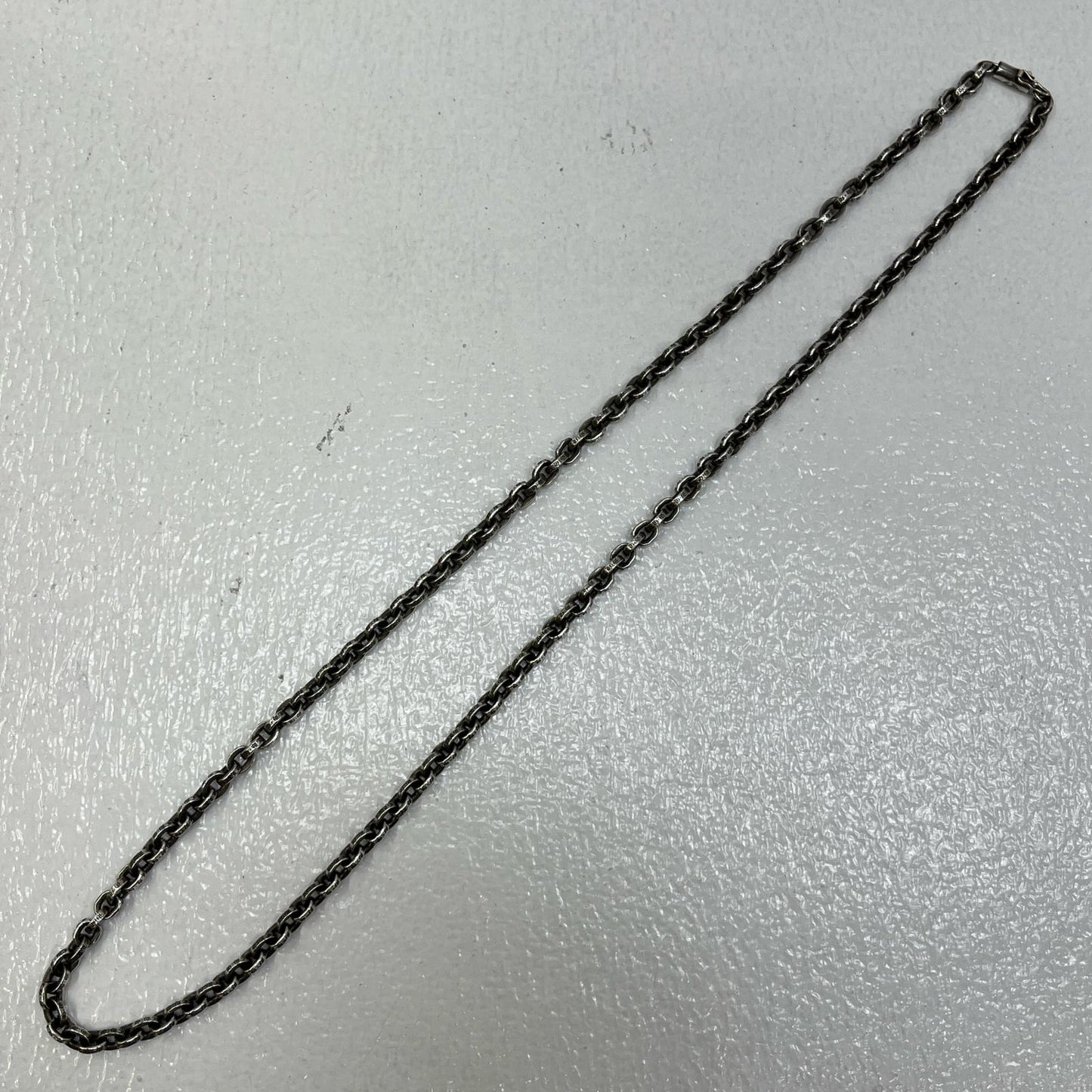 【中古】CHROME HEARTS | クロムハーツ PAPER CHAIN 24 ネックレス シルバー【加古川店】