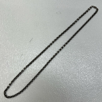 【中古】CHROME HEARTS | クロムハーツ PAPER CHAIN 24 ネックレス シルバー【加古川店】