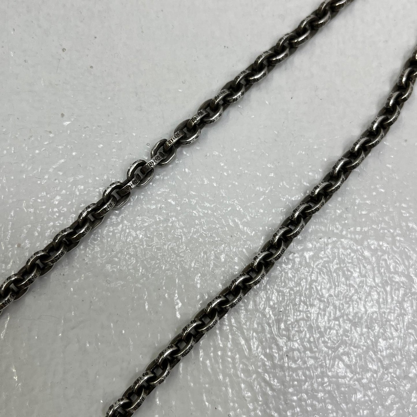 【中古】CHROME HEARTS | クロムハーツ PAPER CHAIN 24 ネックレス シルバー【加古川店】