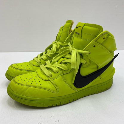 【中古】NIKE | ナイキ Dunk High Flash Lime ×AMBUSH スニーカー CU7544-300 ライトグリーン 26cm【加古川店】