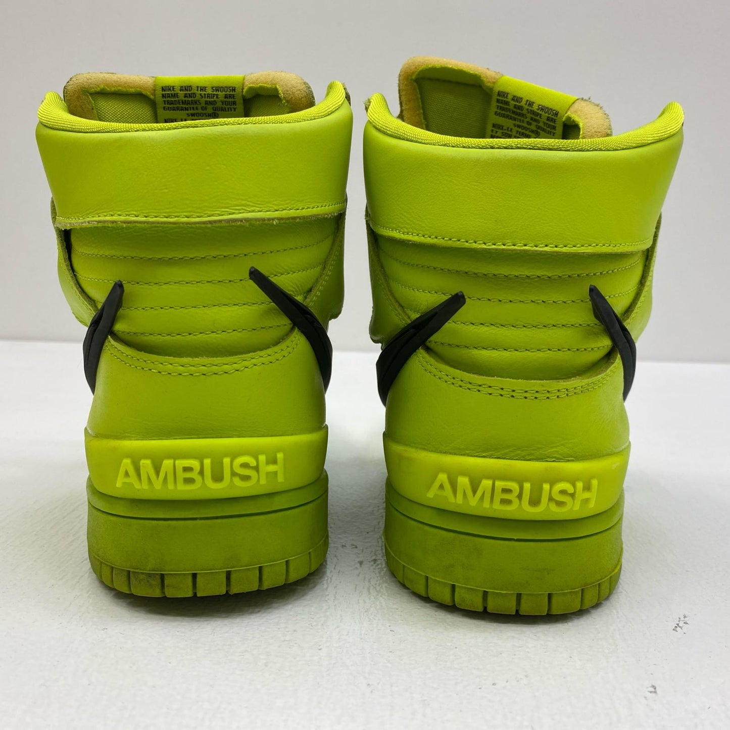 【中古】NIKE | ナイキ Dunk High Flash Lime ×AMBUSH スニーカー CU7544-300 ライトグリーン 26cm【加古川店】