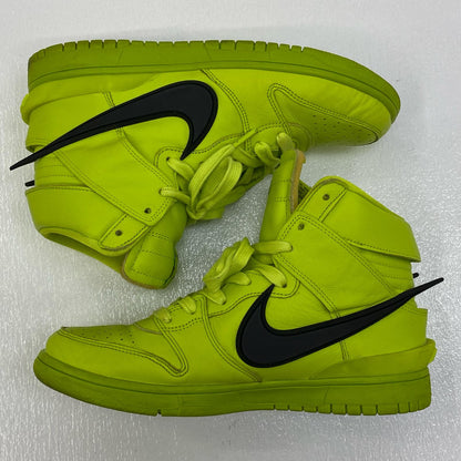 【中古】NIKE | ナイキ Dunk High Flash Lime ×AMBUSH スニーカー CU7544-300 ライトグリーン 26cm【加古川店】