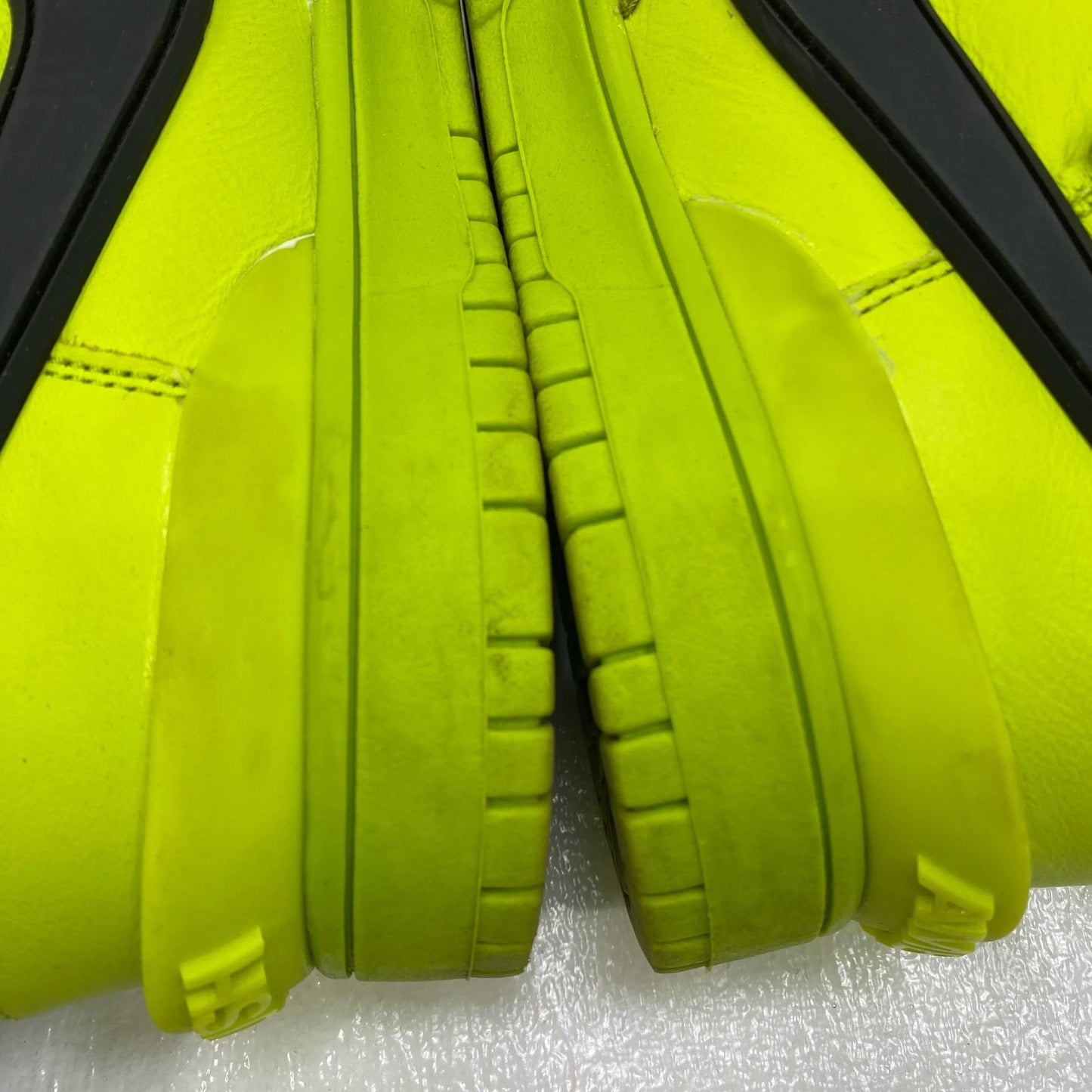 【中古】NIKE | ナイキ Dunk High Flash Lime ×AMBUSH スニーカー CU7544-300 ライトグリーン 26cm【加古川店】