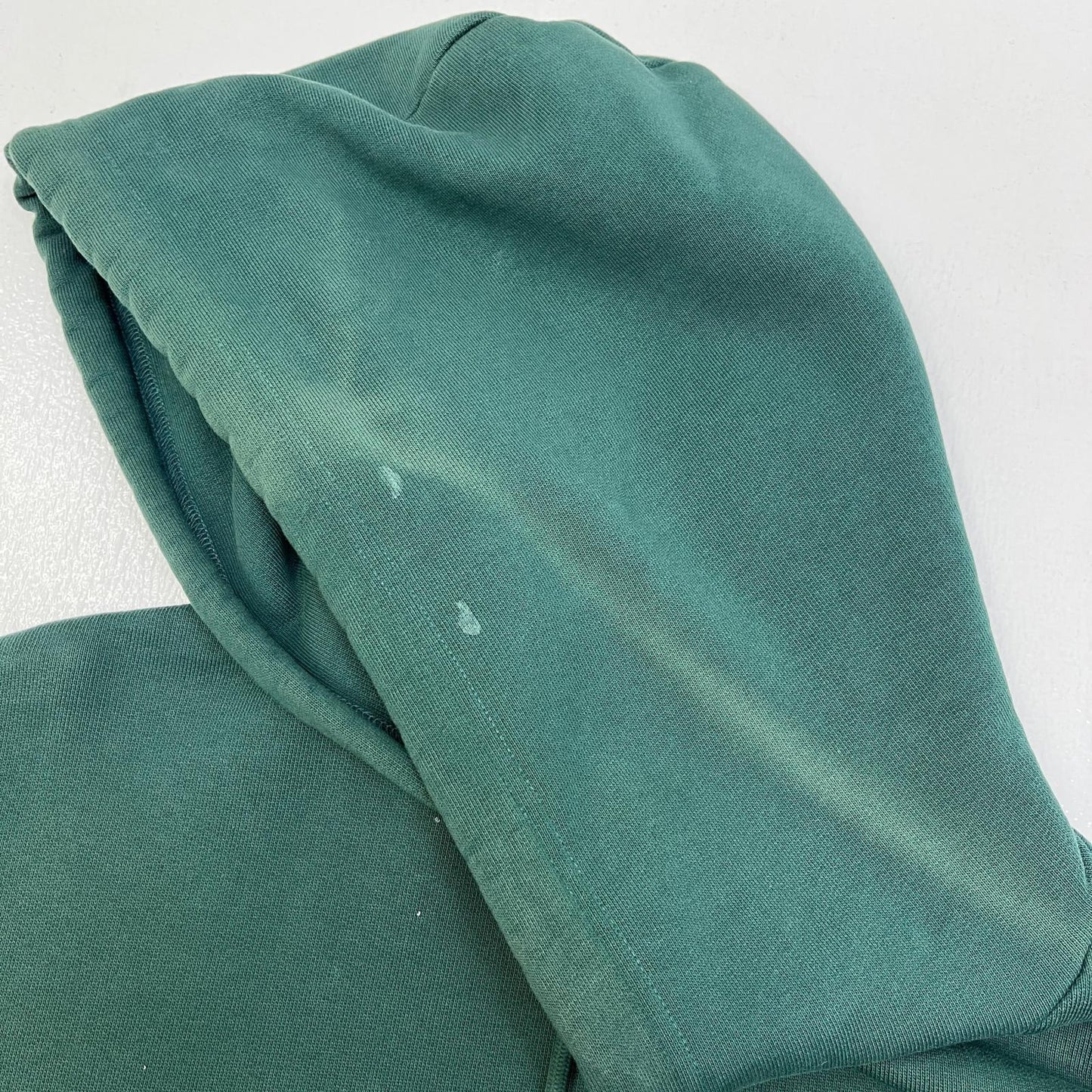 【中古】BALENCIAGA | バレンシアガ 背面ロゴプリント パーカー 570811 グリーン サイズ：XL【加古川店】