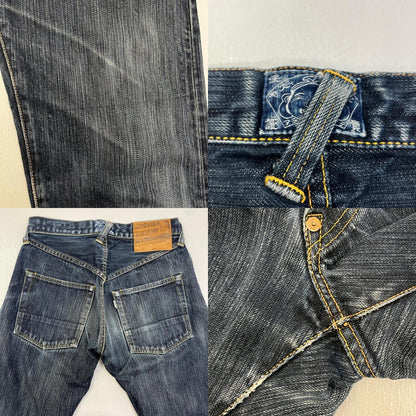 【中古】HIDEHIKO YAMANE | ヒデヒコヤマネ LOT2011 デニムパンツ インディゴ サイズ：30【加古川店】