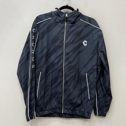 【中古】CRONOS | クロノス VISION PIPING BLOUSON ナイロンジャケット C02-BL-2602ST グレー サイズ：S【加古川店】