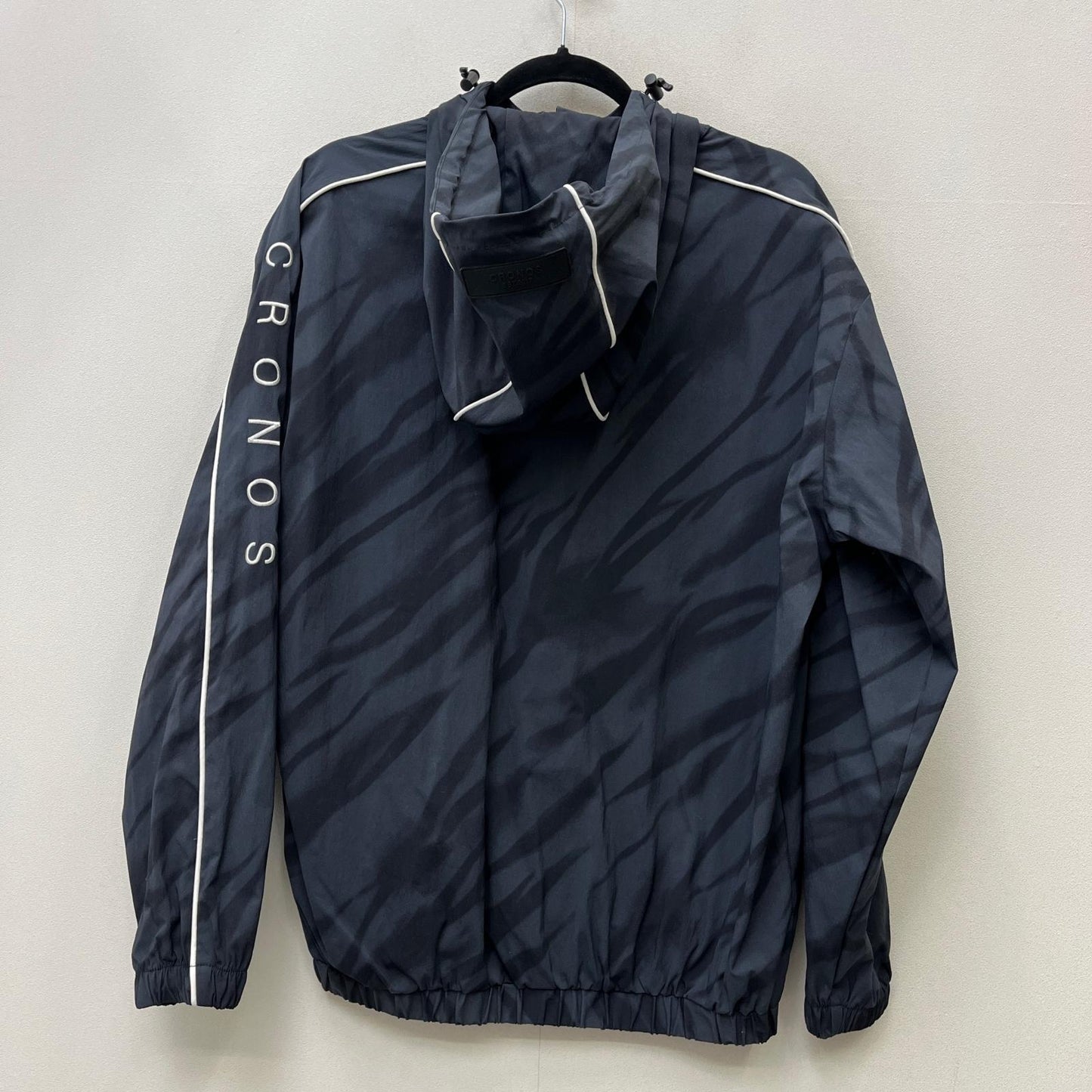 【中古】CRONOS | クロノス VISION PIPING BLOUSON ナイロンジャケット C02-BL-2602ST グレー サイズ：S【加古川店】