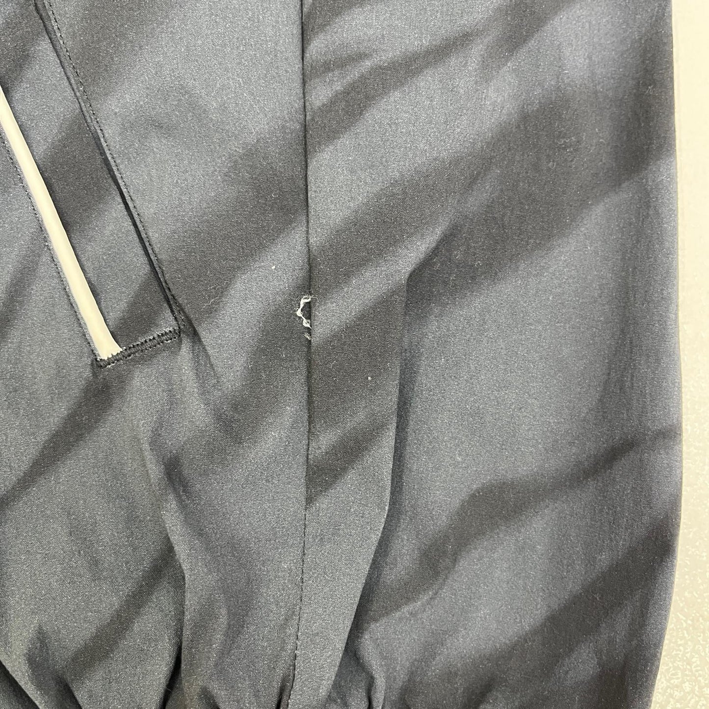 【中古】CRONOS | クロノス VISION PIPING BLOUSON ナイロンジャケット C02-BL-2602ST グレー サイズ：S【加古川店】