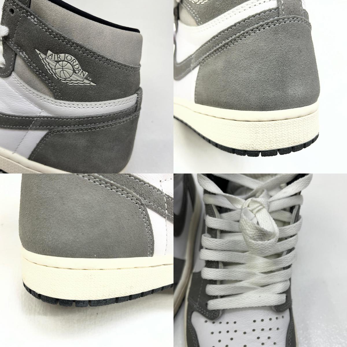 【中古】NIKE | ナイキ Air Jordan 1 Retro High OG Smoke Grey スニーカー dz5485-051 グレー 26cm【加古川店】