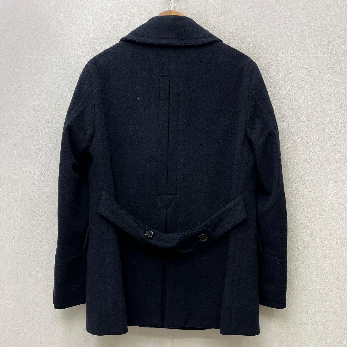 【中古】BURBERRY London England | バーバリーロンドンイングランド ピーコート ブラック サイズ：50【加古川店】
