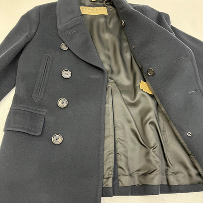 【中古】BURBERRY London England | バーバリーロンドンイングランド ピーコート ブラック サイズ：50【加古川店】