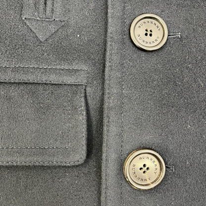 【中古】BURBERRY London England | バーバリーロンドンイングランド ピーコート ブラック サイズ：50【加古川店】