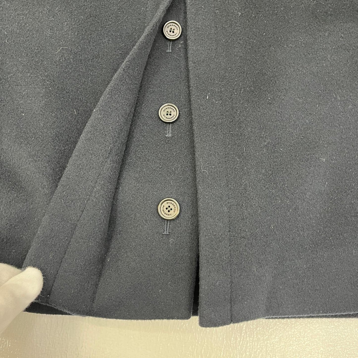 【中古】BURBERRY London England | バーバリーロンドンイングランド ピーコート ブラック サイズ：50【加古川店】
